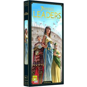 Asmodee 7 Wonders Leaders Board Game EXPANSION - Unleash the Power of Exceptional Leaders, Civilization Strategy Game for Kids and Adults, Ages 10+, 3-7 Players, 40 Min Playtime