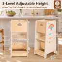 Toddler Standing Tower, Adjustable Kitchen Learning Tower