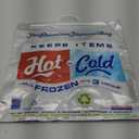 | Insulated Thermal Cooler, Grocery Size, Red/Blue