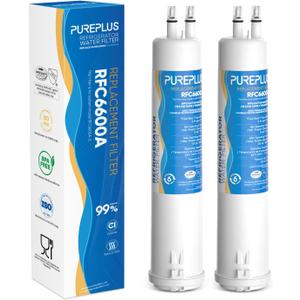 PUREPLUS Compatible with 4396841, Every drop Filter 3, EDR3RXD1, 4396710, 46-9083, 46-9030, 9030, 9083, Refrigerator Water Filter, 2Pack