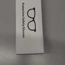 Professional UV Light Safety Glasses for 90nm-490nm wavelength UV lamps, UVC protective glasses, blocking blue light , Anti-Fatigue Anti Glare, shatterproof, anti-scratch and anti-fog, orange lenses