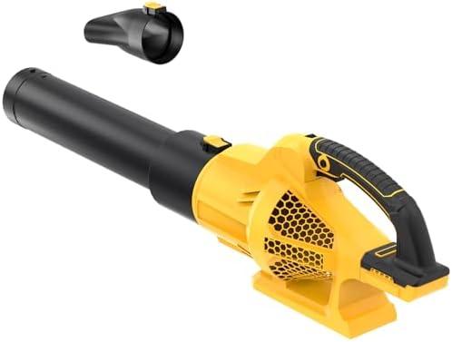 2025 Cordless Leaf Blower Compatible with Dewalt 20V Max Battery, 500CFM/150MPH Electric Leaf Blower Cordless, 6 Speed Modes, Battery Powered Blowers for Lawn Care, Yard (Tool Only)