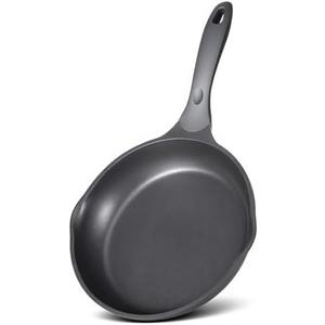 JEETEE Nonstick Frying Pan, 11" Skillet Titanium & Ceramic Omelette Egg Pan, Oven Safe Suitable for All Stovetops (Gray)