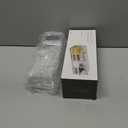 ME.FAN Clear Seasoning Rack Spice Pots - 4 Piece Acrylic Seasoning Box - Storage Container Condiment Jars - Cruet with Cover and Spoon