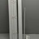 Blinds House Solution, Customizable Faux Wood Horizontal Cordless Window Blinds - 2 Inch Slats - White, Outside or Inside Mount, Cordless Faux Wood Blinds-Custom Window Blinds