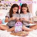COO&KOO Charm Bracelet Making Kit, A Unicorn Girls Toy that Inspires Creativity and Imagination, Crafts for Girls Ages 8-12 with Jewelry Making Kit Perfect Gifts for 6 7 8 9 10 Girl Self-Expression!