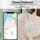 Bluetooth Tracker Tag Compatible with iOS Find My My Device, Waterproof Smart Finder with Wrist Strap and Replaceable Battery with The APP for Keys, Wallet, Luggage, Pets
