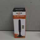 Digital TV Antenna for Smart Tv Indoor Antenna for Tv Without Cable with 360 Reception Strong Magnetic Base, tv Antenna for Local Channels, Supports 1080P and 4K -10ft Long CablesDark Orange