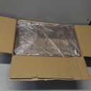 ZEXALOR Clear Tea Bag Organizer, Dresser Organizers Drawer Organzier Storage Container with Removable Dividers, Plastic Storage Bin with Lid, Organizer for Scarves Ties Bras (Medium-8 Grids)