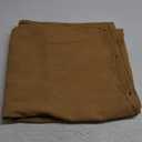Blackout Thermal Curtain 1 Panel, 70x70 Inch, Blackout Thermal Curtains Brown Solid Color Window Drapes with Eyelets