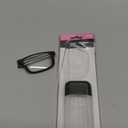Foster Grant to-go folding micro readers reading glasses Lightweight with retractable temples 2.00, Clear