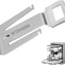 W10544004 WPW10544004 Dishwasher Door Latch Strike Replacement for Whirlpool Kenmore WDF520PADM WDT730PAHZ WDT720PADM Replaces AP602278 3021614 PS11756123 W1057065
