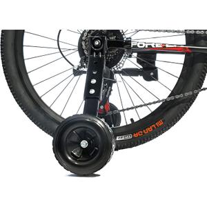 MOSHAY Roll Over Image to Zoom in Bicycle Training Wheels Fits 16 18 20 22 24 inch Variable Bike (black)