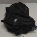 Transparent Mesh Backpacks for School Kids, Beach, Travel - Mesh See Through Backpack with Padded Straps Large (Black)