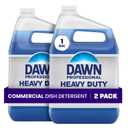 Dawn PRO Heavy Duty Manual Pot and Pan Detergent, Dish Soap Liquid for Dishwashing by Hand, Bulk Concentrate for Commercial Use, 1 gal (Case of 2), 128 Fl Oz