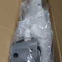 Potty Training Seat, SKYROKU Upgrade Toddler Toilet Seat for Kids Boys Girls, 2 in 1 Potty Training Toilet, Splash Guard Anti-Slip Pad Step Stool,New Sector-Shape Stabilized Base (8899+Grey)