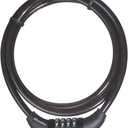 Master Lock 8119DPF 5' Long x 3/8" Diameter Set Your Own Combination Cable Bike Lock
