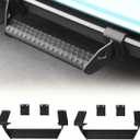 2Pcs Running Boards Side Steps Fit for Bronco 2021 2022 2023 2024 Black Side Door Steps 2/4 DoorSide Bars Step Plates