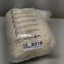 2 Pieces T Cushion Chair Covers with Arms Thick Velvet Couch Cover Stretch T Cushion Sofa Covers for Living Room Chair Cover with Individual T Cushion Covers , Washable (1 Cushion Chair, Ivory)