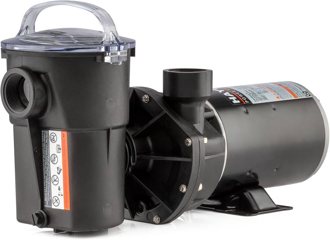 Hayward W3SP1580 Power Flo Pool Pump, 1 HP (1 HP (W3SP1580))