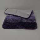 Arotive Microfiber Bathroom Rugs, Shaggy Soft and Absorbent Bath Rug, Non-Slip, Thick Plush Machine Washable Dry Bath Mats for Bathroom, Tub and Shower, 44x24, Dark Purple (44" x 24", Dark Purple)