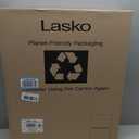 Lasko Pedestal Fan, Oscillating Fan for Bedroom with Adjustable Height and 3 Cooling Speeds, Portable, 18", Black, 1827