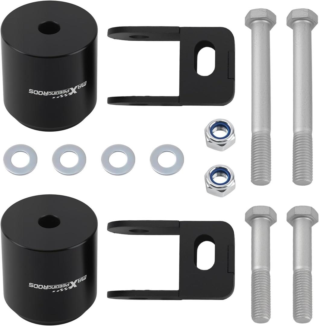 maXpeedingrods 3" Leveling Lift Kit for Ford F-250 F-350 Super Duty 4WD 2005-2024, Front Lift Aluminum Spacers with Shock Extender