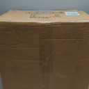 STERREN Retractable Gold Ceiling Fan with Lights, 42 inch Modern Low Profile Bladeless LED Ceiling Fan for Bedroom Living Room