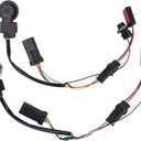 NewYall Left and Right Tail Light Wiring Harness for Ram 1500 2500 3500 2013-2023