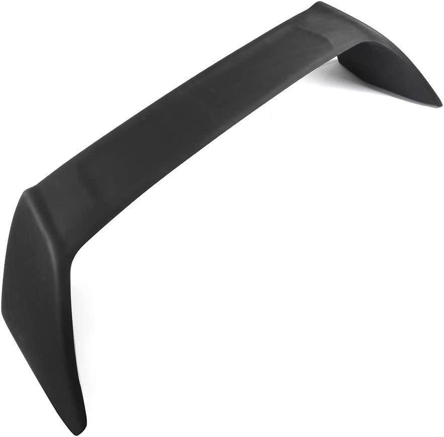 ECCPP ABS Spoiler Wing Unpainted Rear Trunk Spoiler Matte Black Exterior Accessories for Acura RSX 2.0L 2-Door Type-S Coupe