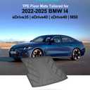 Original 2022-2025 2026 I4 Cargo Liner for BMW I4 eDrive35 /eDrive40 /xDrive40 /M50 - Custom Fit Heavy Duty TPE All Weather Protection Liner 3D Shaped Laser Measured Cargo Mat Accessories