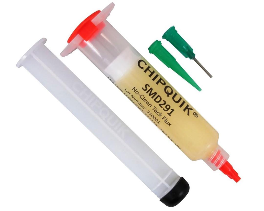 Chipquik CHIP Quik SMD291 NO Clean Flux in 10CC Syringe, SMD291, Chipquik