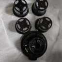 SHARDOR 3 in 1 Single Serve Coffee Maker for K Cup & Ground Coffee & Teas, Pod Coffee machine, 614oz Brew Sizes, 40oz Detachable Water Reservoir, Descale Settings, Black