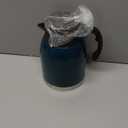 Stainless Steel Thermal Coffee Carafe Dispenser, Unbreakable Double Wall Vacuum Thermos Flask Large Capacity 56oz/1.6L Water Tea Pot Beverage Pitcher for Banquet and Party (Green)