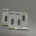 Portable Rechargeable Bright Keychain Flashlight with Strong Light Pocket Size LED Flashlight Keychain Accessories Charger Mini Tiny EDC Rechargeable Phone Key Chain Light (4PCS)