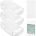 300pcs Clear Self-Sealing Bubble Wrap Pouches,3.15x4 Inches Double Layer Plastic Bubble Bags,Small Shockproof Protective Packing for Business Moving Shipping Packaging Storage