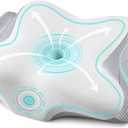 Bespillow Cervical Pillow for Neck Pain Relief - Cooling Ergonomic Dual-Sided Orthopedic Neck Pillow with Ice Silk Pillowcase, Breathable Memory Foam Contour Pillow for Side, Back, Stomach Sleepers