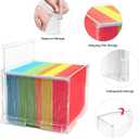 UMAIL File Box,Hanging File Organizer,Portable Storage Bins with Lids,Letter-size File Holder File Cabinet for Office/Home/Decor No Folders(3Pack)