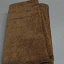 ANRODUO Pack of 2 Decorative Textured Throw Pillow Covers Soft Bronze Euro Square Accent Solid Chenille Cushion Cover Cozy Farmhouse Pillow Case for Couch Sofa Bed Living Room Home Decor 24x24 Inch