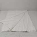 White Sheer Window Curtains Panels with Clips Wire Curtain Hanging System for Home Decor Adjustable Window Drapery Flexible Curtain Rod Set with 2 Curtain Panels 52"W x 83"L Ready to Mount