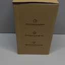 Homvana Humidifiers for Bedroom Home, 3.6 L Cool Mist Top-Fill 34H Super Long Time, Quiet 23dB, Baby Humidifier, Oil Diffuser for Large Room, House, Plant, Nursery, Office, BPA FREE, Ultrasonic (Grey)