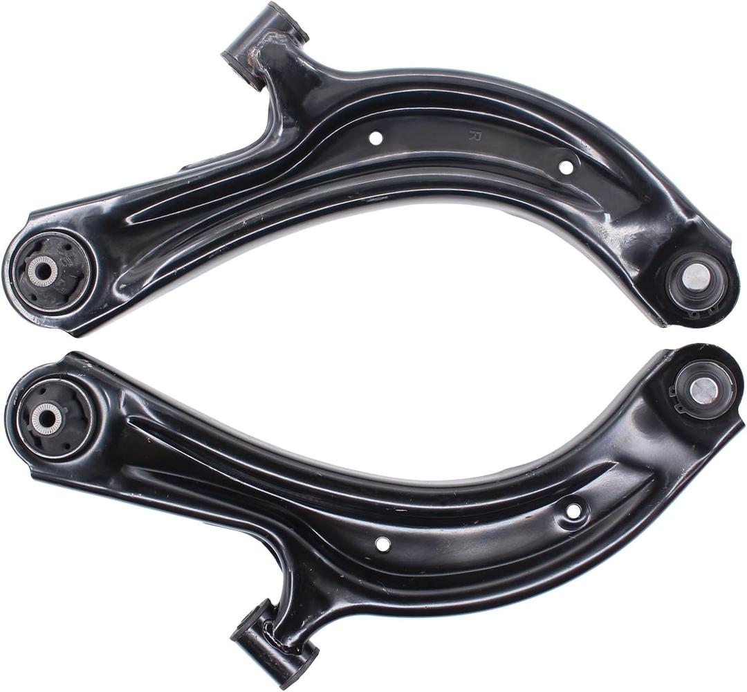 NewYall Front Lower Left and Right Suspension Control Arms with Ball Joint Assembly for Chevrolet City Express 2.0L 2015-2018, Nissan NV200 2.0L 2013-2020, Sentra 1.8L 2013-2019