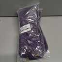 3 x Purple Braiding Hair 14 Inch Short Pre Stretched Hair Straight Yaki Texture Synthetic Hair Extensions Softness, 2 Packs