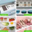 White Shelf Liners for Kitchen Cabinets Non Adhesive Drawer Liner for Bathroom Waterproof Refrigerator Liners for Shelves Fridge Plastic Mats Cabinet Cupboard Liner 23.6 x 157.4 Inches
