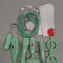 Kids Doctor Kit, 8 Pieces Kids Doctor Playset with Medical Storage Bag & Real Stethoscope, Pretend Play Doctor Toys for Toddler Boys Girls Aged 3 4 5 6 (Green)