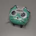 Juju Kitty Sink Drain Basket - Kitchen Sink Strainer Basket - Colander for Kitchen Food Strainer - Drainer for Food Strainers for Kitchen (Green)