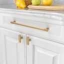 Asidrama 10 Pack 10 Inch(254mm) Champagne Bronze Cabinet Pulls Cabinet Handles Cupboard Handles Kitchen Cabinet Hardware for Cupboard Drawer Pulls