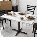 Table Top Reversible Top In Two Colors Oak/Grey, Size 24x48