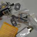 4180-120-0617 Carburetor Kits with 2 Primer Bulbs, Replacement for Stihl FS131 HT131 FS131R FS311 HT133 KM131 Lawnmower