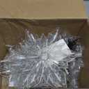 Christmas Snowflake Icicle Lights,8.2 FT 144 LED Snowflake Lights Outdoor with Timer,8 Modes Waterproof Connectable Christmas Light Plug in for Curtain Eave Window Indoor Outdoor Decor(White)